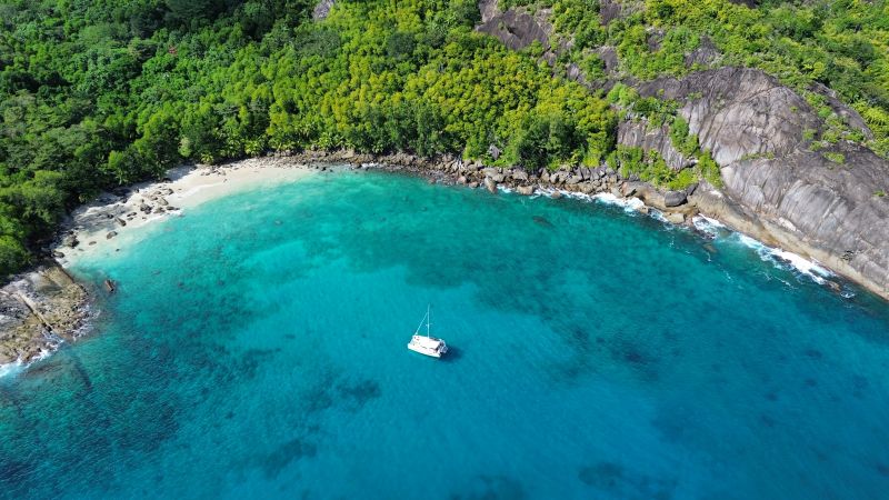 Mouillage Seychelles