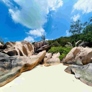 Plage seychelles praslin