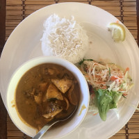 Seychelles à la Digue Curry Poulet