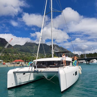 Lagoon 42 Ziromon en location aux Seychelles 2