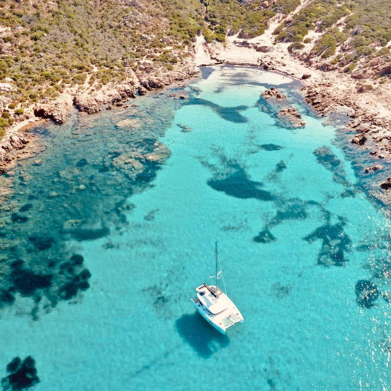 Croisière en catamaran en Corse