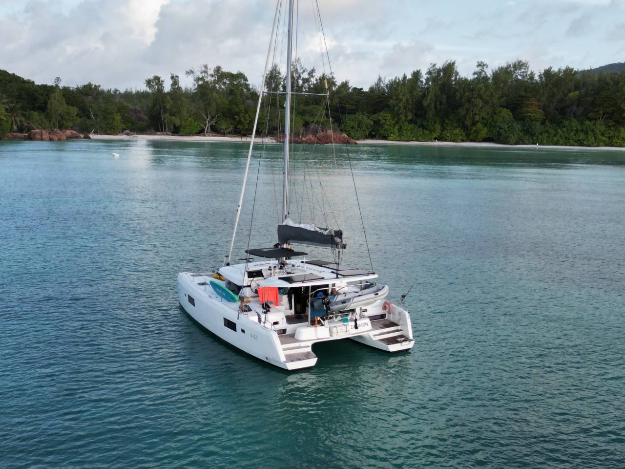 Lagoon 42 aux Seychelles