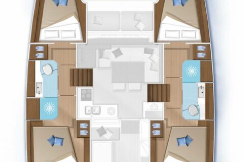 Plan COCONUT - Lagoon 40