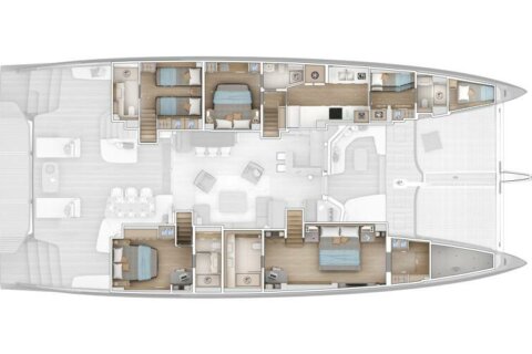 Plan Lagoon Eighty 2 - Lagoon Eighty 2