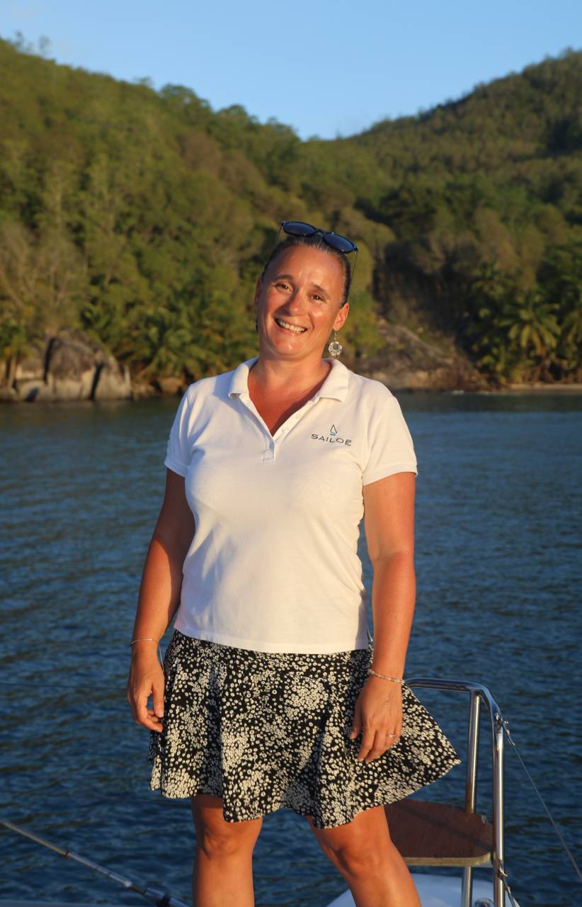 Portrait of Hélène Bocquet, Cruise Advisor Sailoé