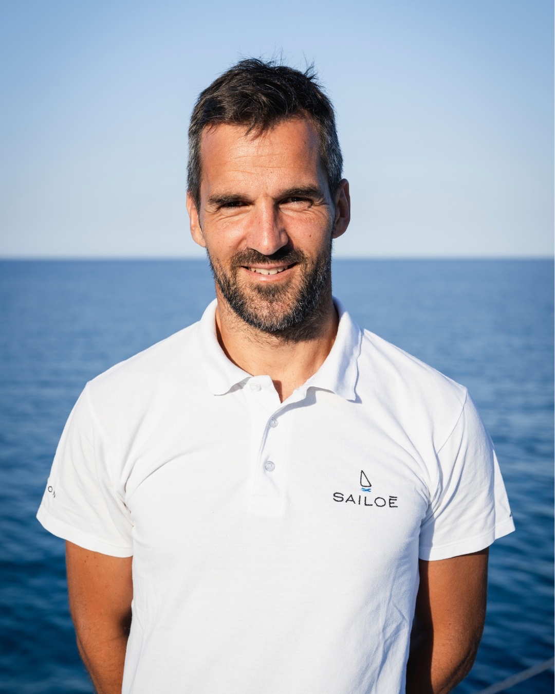 Portrait of Marc-Antoine Martin, Yacht & Crew Manager Sailoé