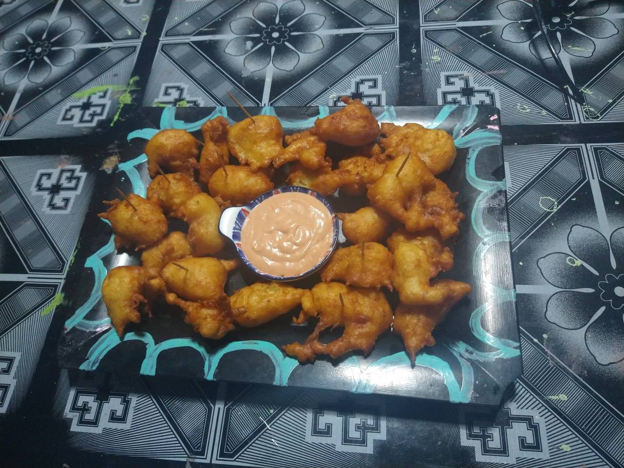 Dishes of Caribbean cuisine in Guadeloupe