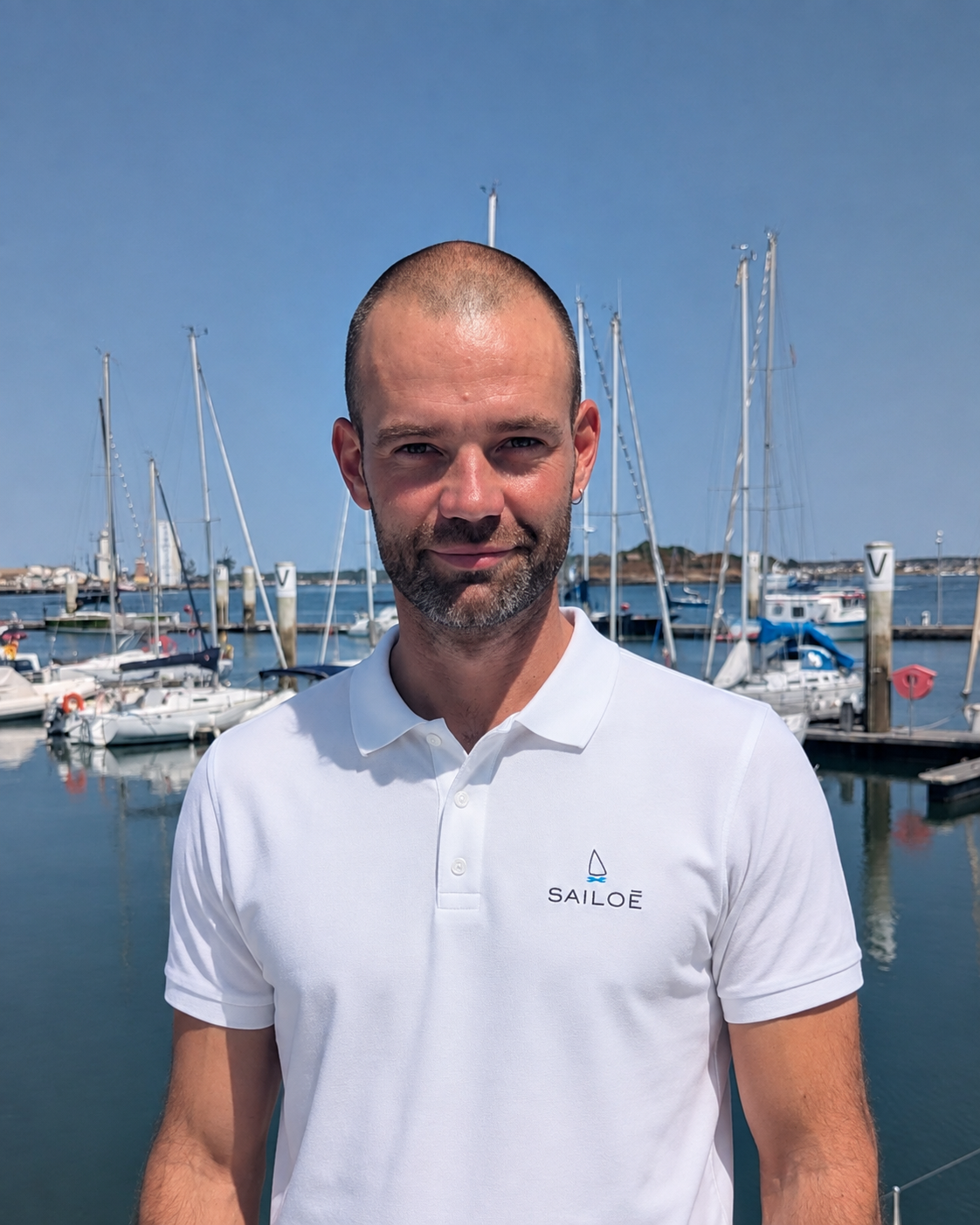Portrait de Morgan Burban, Yacht & Crew Manager Sailoé