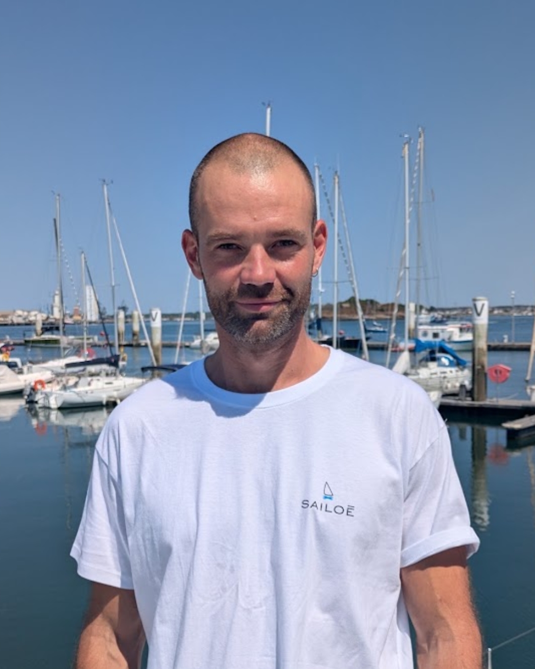 Portrait de Morgan Burban, Yacht & Crew Manager Sailoé